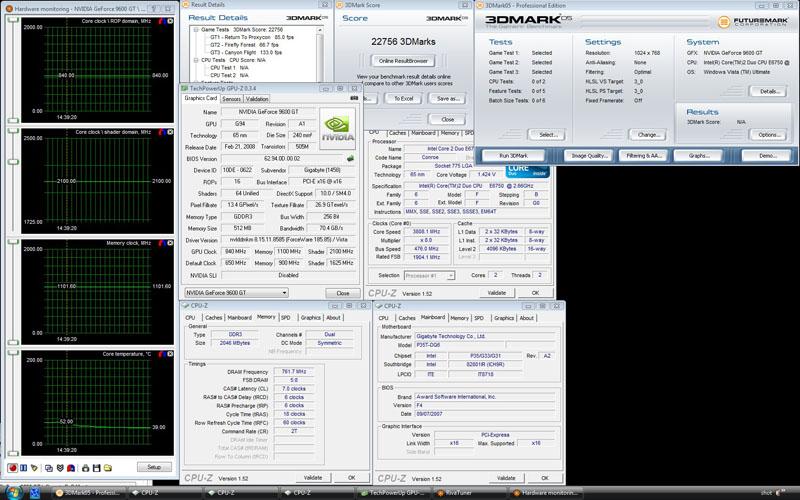 GF 9600GT Reference rev1.0 (OCP!/vGPU/vMem)