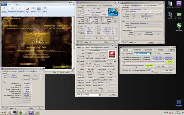 Отчет о бенче видеокарты Asus Radeon HD 4770 Formula