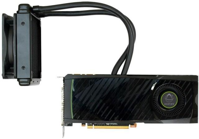 Asetek представила прототип СВО для видеокарты NVIDIA GeForce GTX580 ...