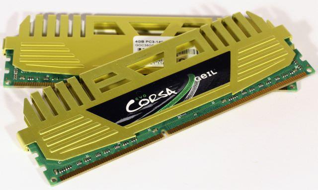 Обзор 8 ГБ комплекта оперативной памяти GeIL Evo Corsa GOC38GB1866C9DC