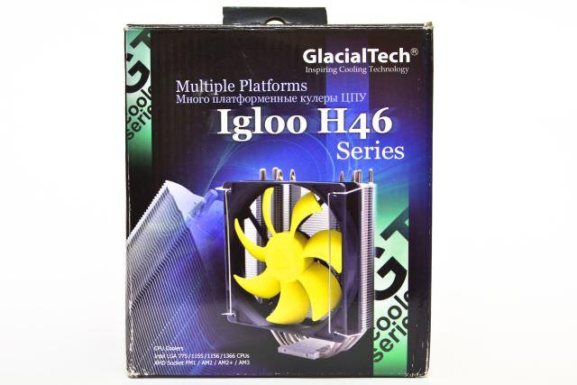 Обзор и тестирование процессорного кулера GlacialTech Igloo H46