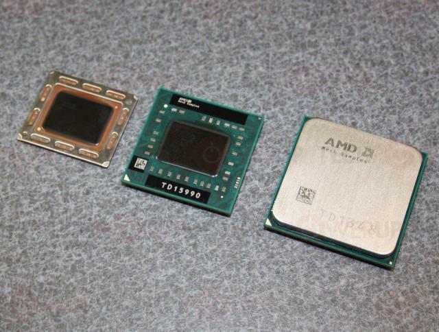 Фотографии APU AMD Trinity в трех вариантах упаковки