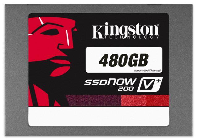 Kingston представила новые твердотельные диски SSDNow V+200