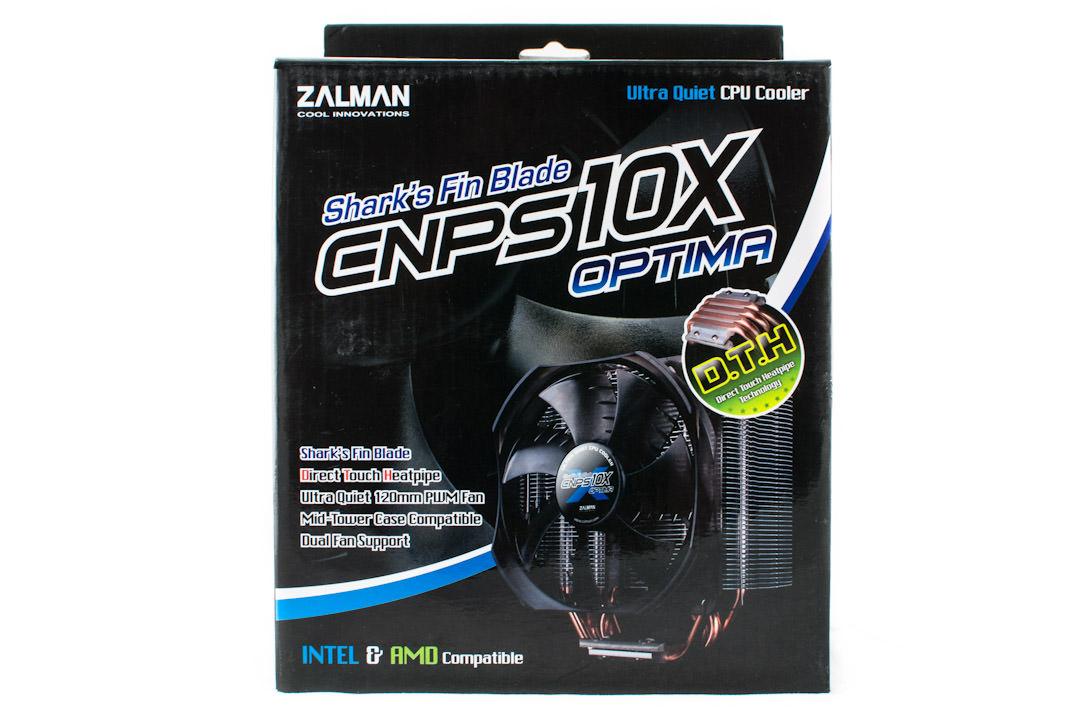 Обзор и тестирование процессорного кулера Zalman CNPS10X Optima