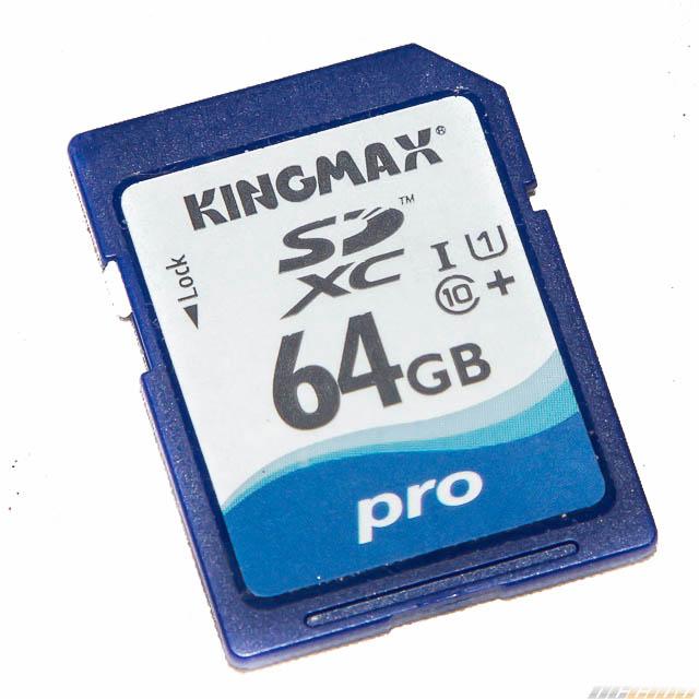 Kingmax SDXC pro 64 Gb