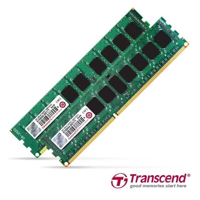 Transcend представила модули памяти DDR3-1866, предназначенные для оснащения высокопроизводительных серверов