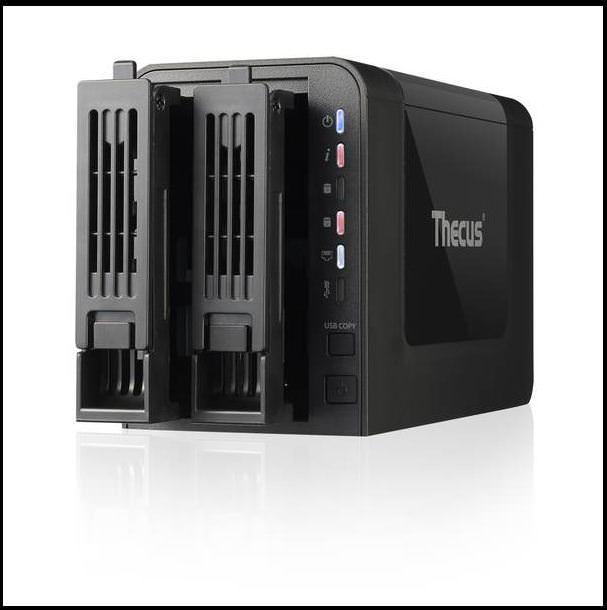 Сетевое хранилище Thecus® N2310 NAS – простое и недорогое решение для дома или офиса