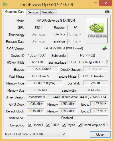 NVIDIA анонсирует GeForce GTX 980M и GTX 970M