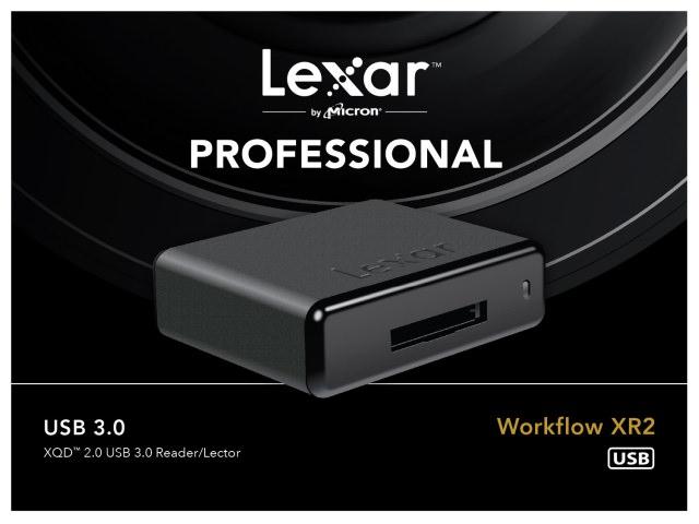 Lexar представила XQD 2.0 карты памяти Lexar Professional 2933x и 1400x и карт-ридер Lexar Professional Workflow XR2
