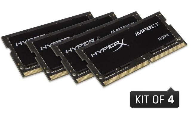 Hyper X пополнит линейку модулей памяти Impact DDR4 SODIMM комплектами на 32 и 64 ГБ