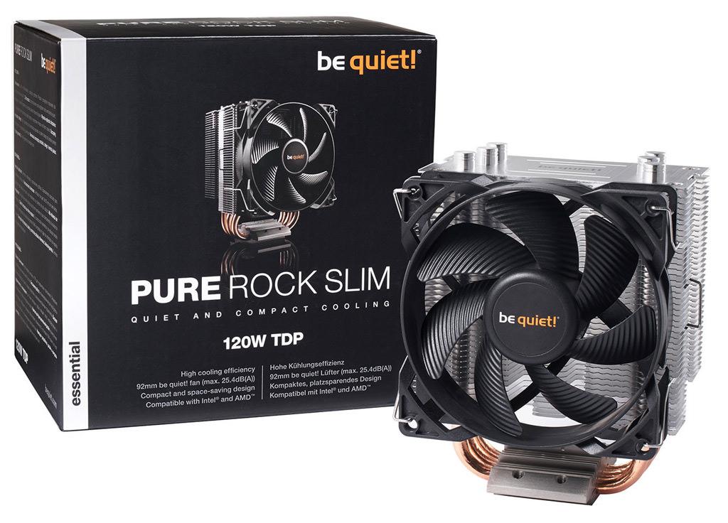 Кулер для процессора be quiet pure rock slim 2 обзор