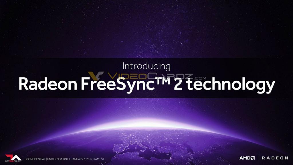 AMD анонсировала технологию FreeSync 2