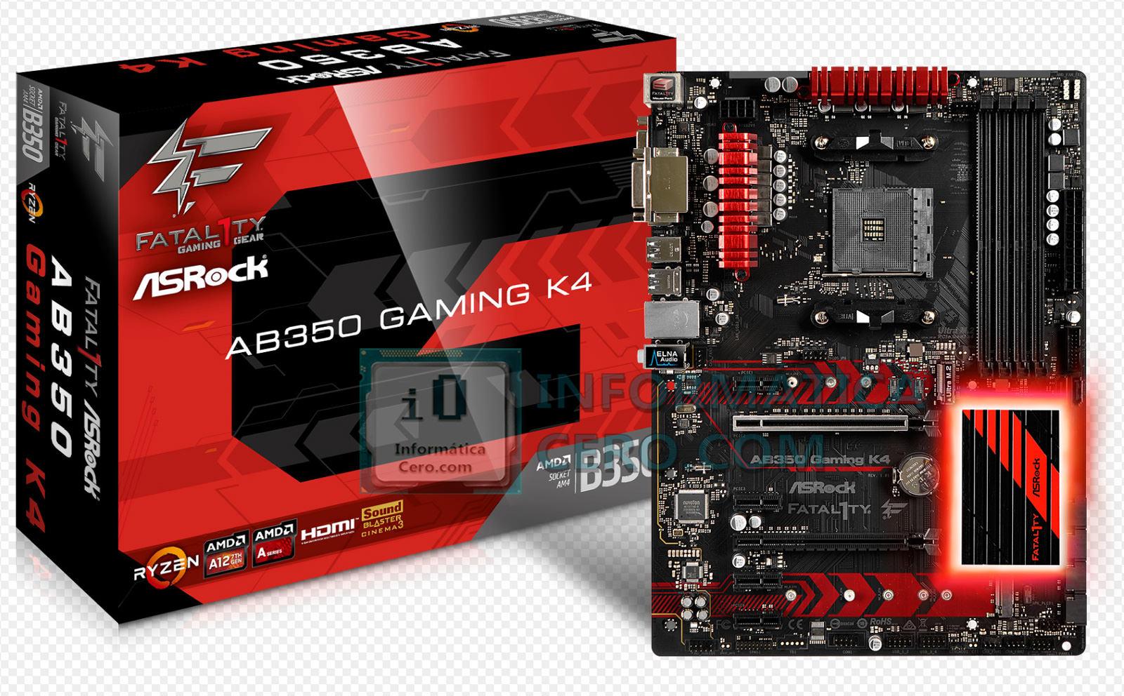 ASRock AB350 Gaming K4