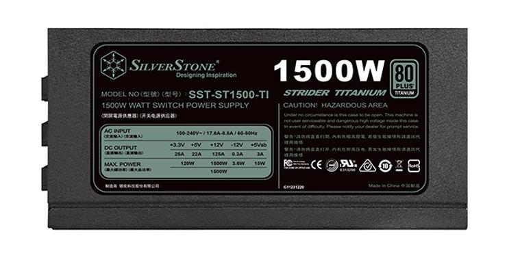 SilverStone Strider st1500 ti 3