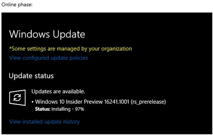 Windows 10 Fall Creators Update 2