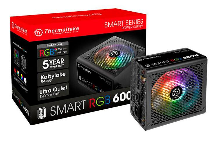 Обзор блока питания thermaltake smart rgb 600w