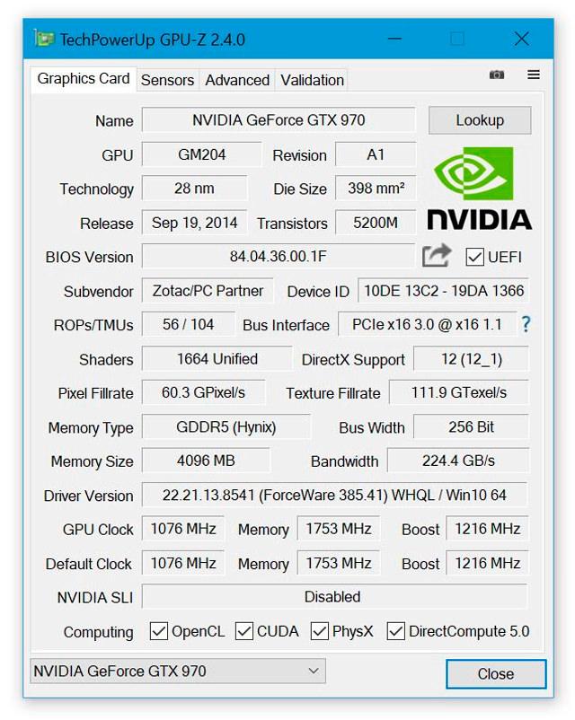 Techpowerup GPU Z 2.4.0 2