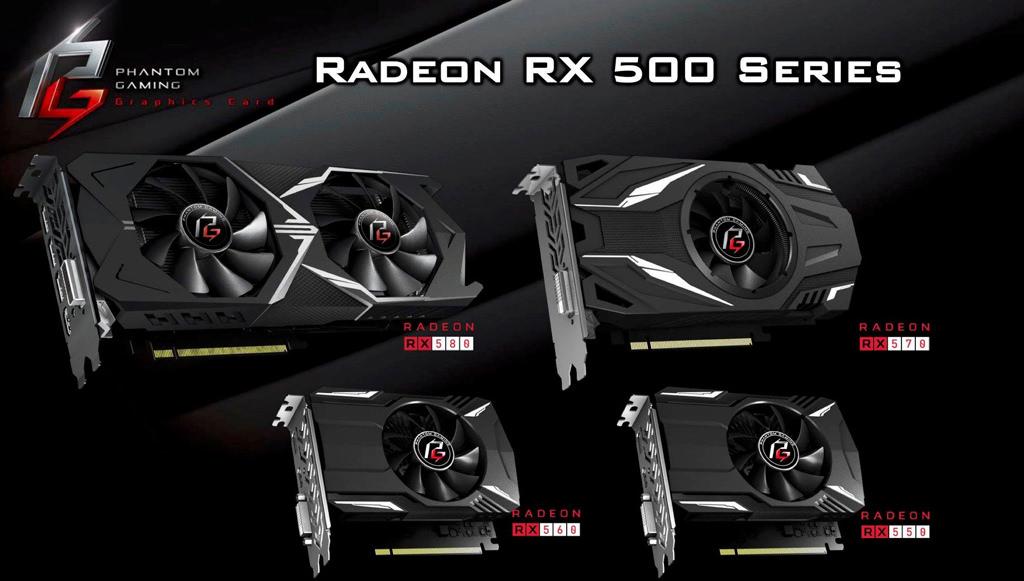 ASRock Radeon RX 500 Phantom Gaming 2
