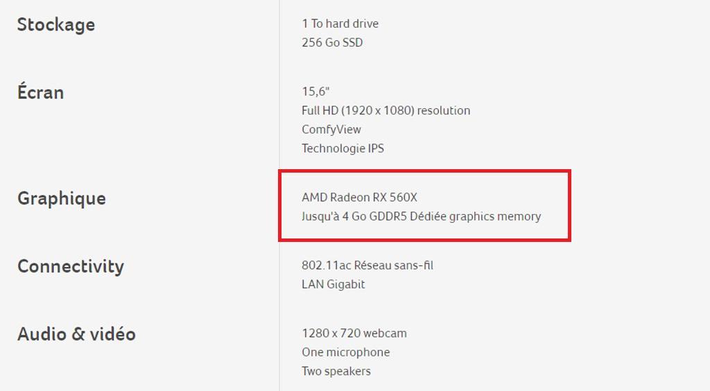 AMD Radeon RX500X 2