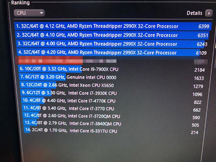 AMD Ryzen Threadripper 2990X 1