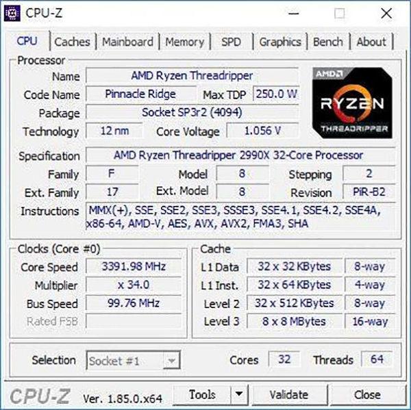 AMD Ryzen Threadripper 2990X 2
