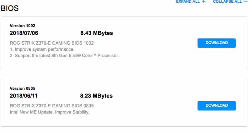 z370 bios for new intel cpus 4