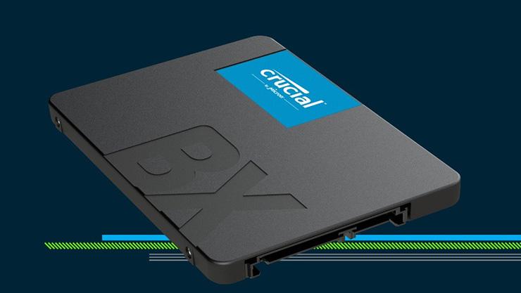 Crucial выпустила линейку доступных SSD-накопителей BX500. 480 ГБ за «полтишок»