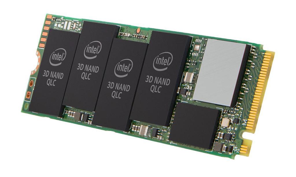 Начались продажи накопителей Intel 660p на базе QLC-памяти