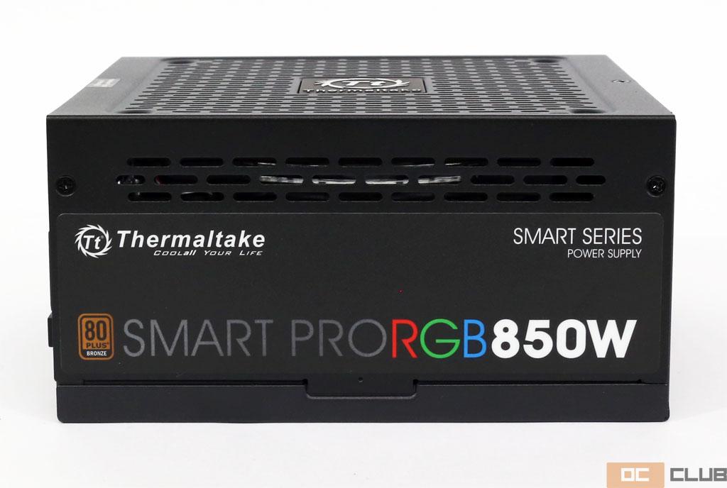 Обзор блока питания Thermaltake Smart ProRGB 850 Вт. Не даром, но для всех