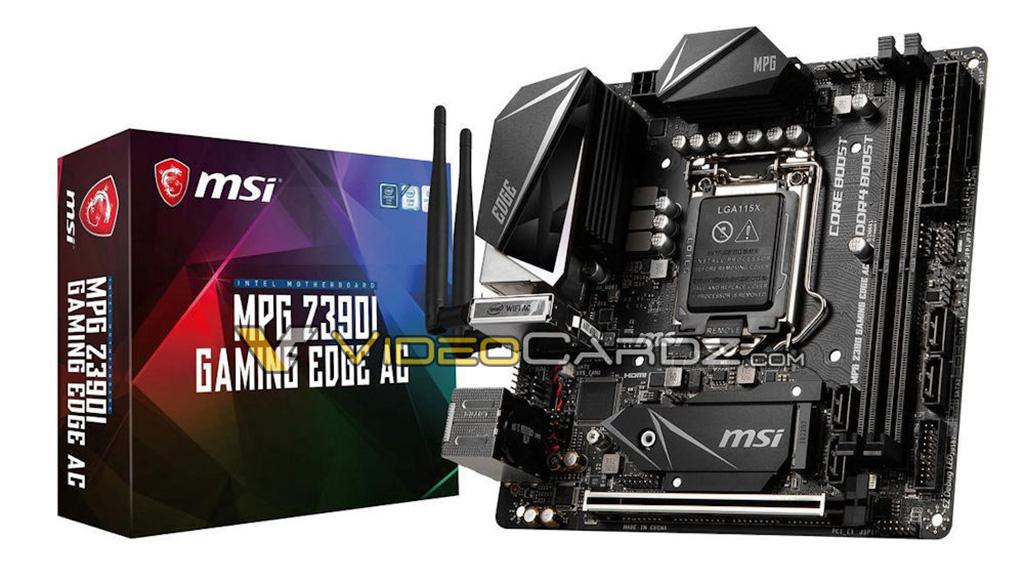 Галерея материнских плат MSI Z390