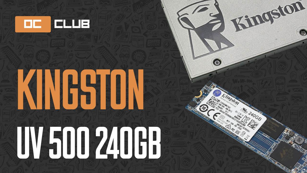 Обзор SSD накопителей Kingston UV500/240G. Недорого и небогато