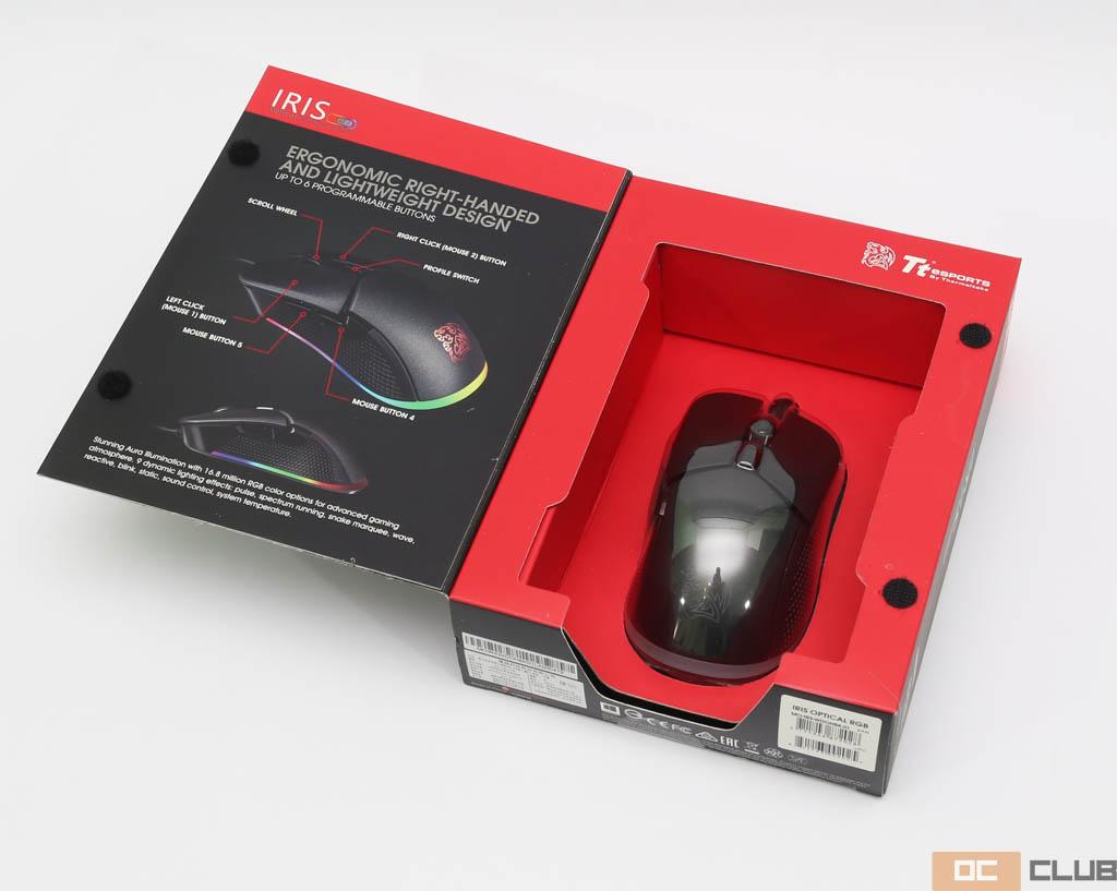 Обзор игровой мыши TT eSports Iris Optical RGB. На словах ни о чём, а на деле бодрячком
