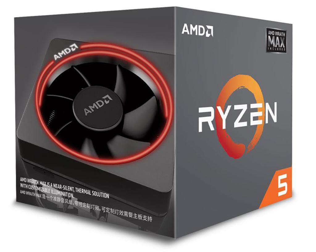 Коробочные версии AMD Ryzen 5 2600X и Ryzen 7 2700 временно комплектуются кулером Wraith Max
