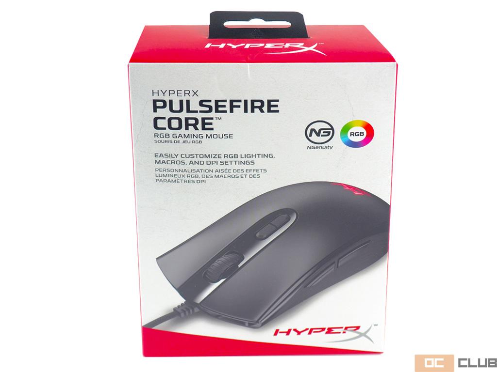 Обзор бюджетной игровой мыши HyperX Pulsefire Core