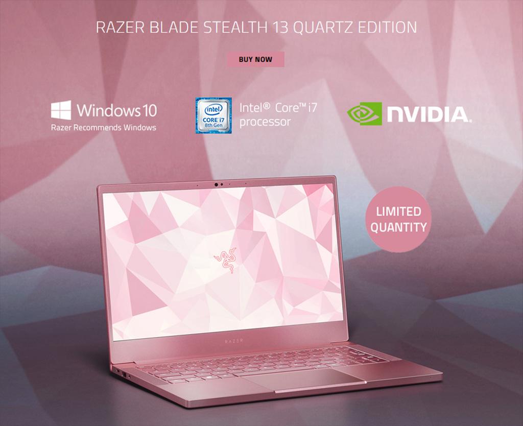 Ко дню Валентина Razer предлагает обзавестись розовой периферией Quartz Edition