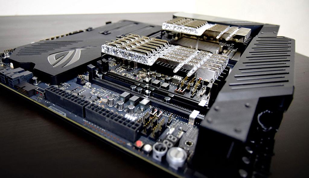 G.SKILL представила 6-канальные комплектны памяти Trident Z Royal DDR4 RGB ёмкостью 192 ГБ