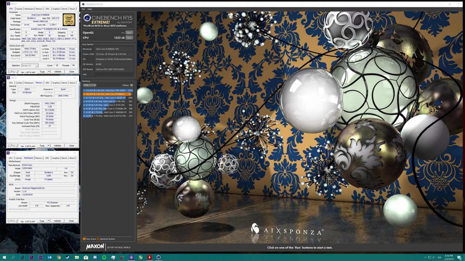 R15 Extreme Mod – модификация бенчмарка CineBench R15 для многоядерных процессоров