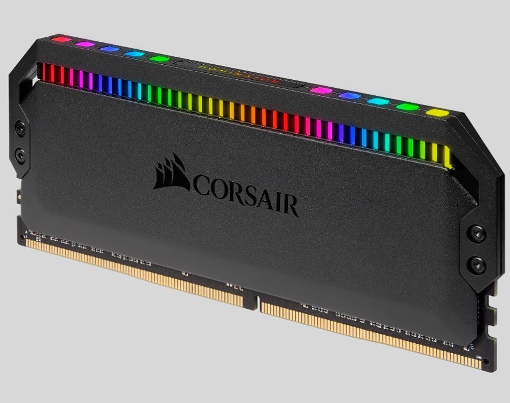 Corsair выпускает наборы памяти Dominator Platinum RGB DDR4