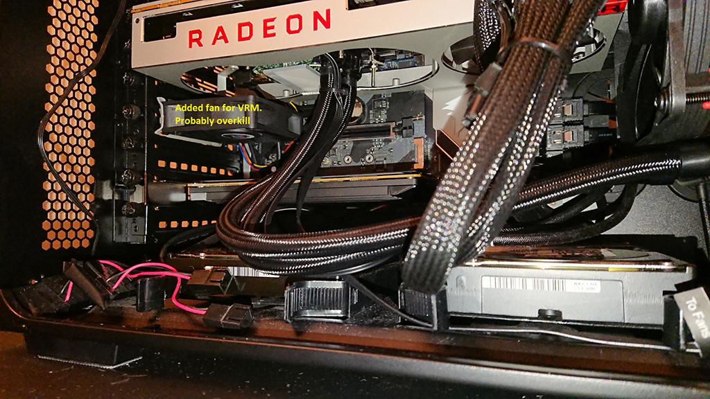 AMD Radeon VII, СВО, «колхоз» и знатный разгон