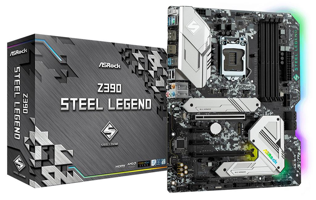 Скоро в продаже появится материнская плата ASRock Z390 Steel Legend