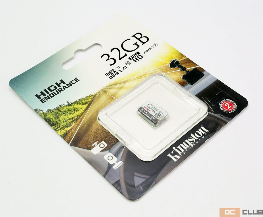 Обзор microSDHC карты памяти для видеорегистаторов Kingston High Endurance объёмом 32 ГБ