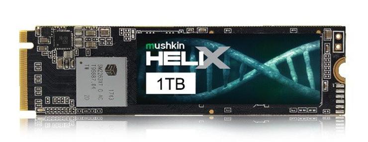 Mushkin выпускает SSD-накопители Helix-L в формате M.2: 1 ТБ всего за $118