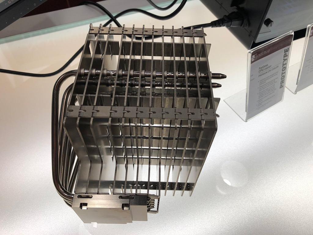 Computex 2019: Noctua готовит пассивный 1500-граммовый кулер, преемника NH-D15s и не только