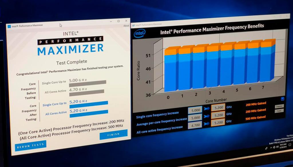 Intel выпустила Performance Maximizer – инструмент для авторазгона процессоров
