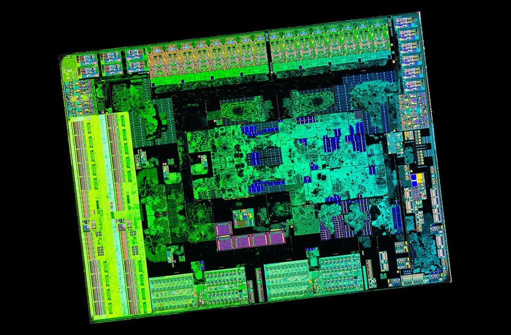 Фото дня: кристаллы процессора AMD Ryzen 5 3600 неглиже