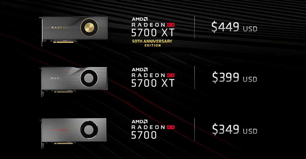 AMD решила пересмотреть цены Radeon RX 5700 и RX 5700 XT (обновлено)