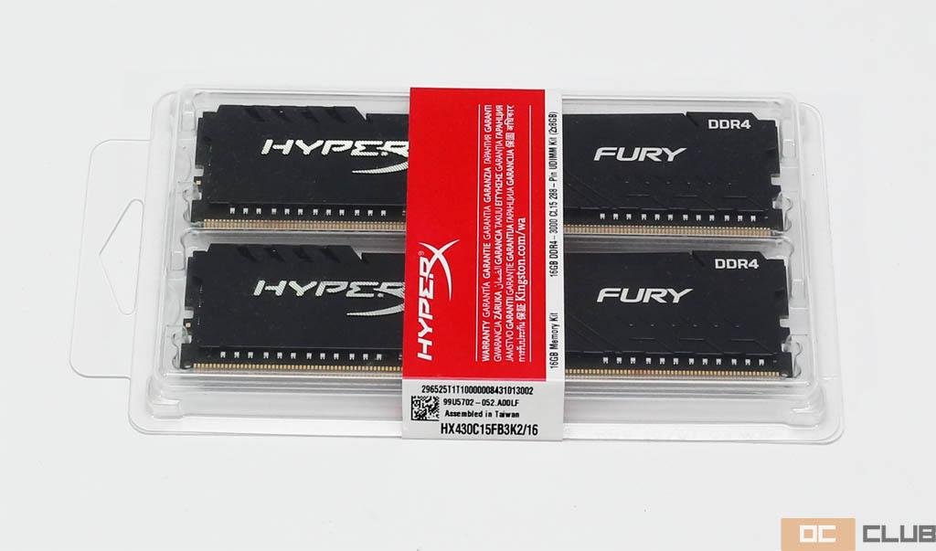 HyperX Fury DDR4-3000 16 ГБ (HX430C15FB3K2/16): обзор. Самая народная память