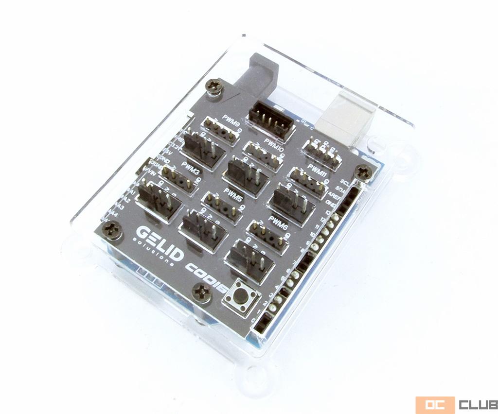 Gelid Codi6: обзор. Контроллер для ARGB-вентиляторов на базе Arduino