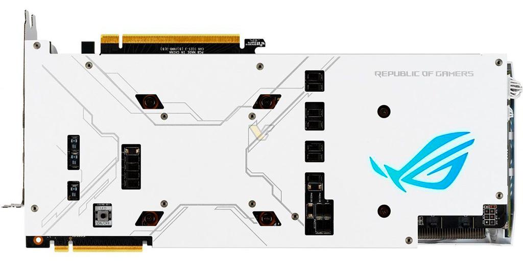 ASUS готовит видеокарту ROG Strix GeForce RTX 2080 Ti White Edition