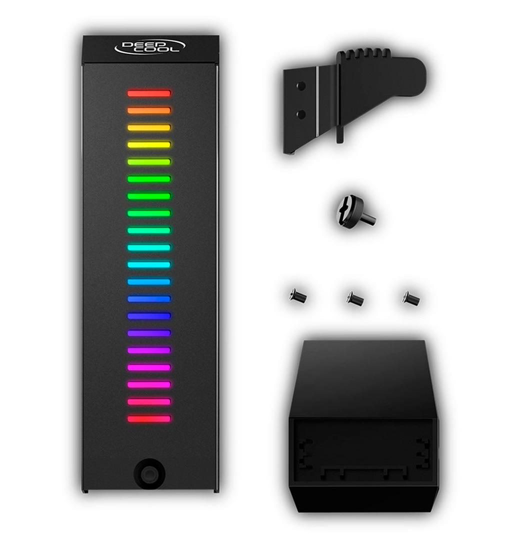 DeepCool GH-01 – держатель для видеокарты с дополнительным функционалом и конечно же подсветкой
